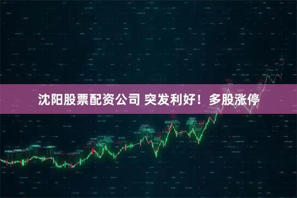 沈阳股票配资公司 突发利好！多股涨停